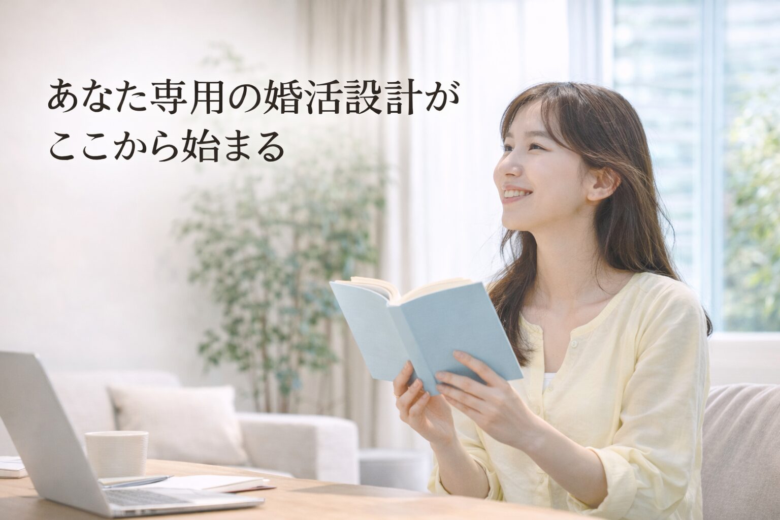 婚活設計をこれから始める女性のイメージ写真